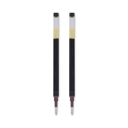 Refill For Pilot G2 Gel Ink Pens, Bold Conical Tip, Black Ink, 2/pack