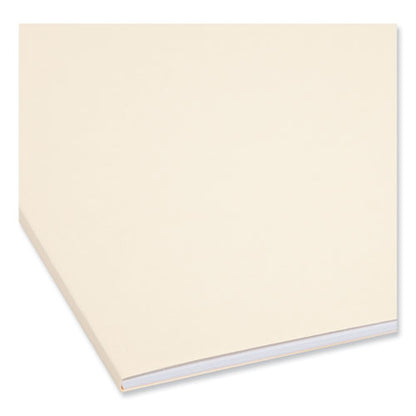 Top Tab Fastener Folders, 1/3-cut Tabs: Assorted, 0.75" Expansion, 2 Fasteners, Legal Size, Manila Exterior, 50/box