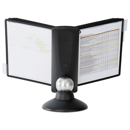 Sherpa Motion Desk Reference System, 10 Panels, Black Borders