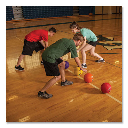 Playground Ball Set, 8.5" Diameter, Assorted Colors, 6/set