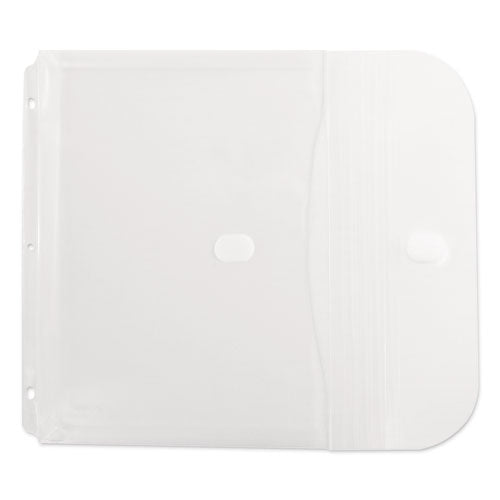 Poly Binder Pockets, 9.25 X 11.5, Clear, 5/pack