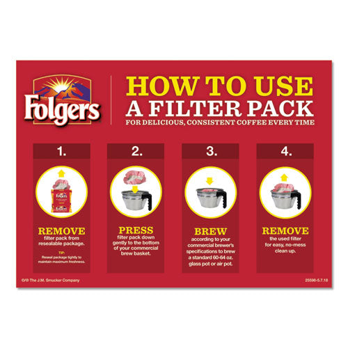 Coffee Filter Packs, Special Roast, 0.8 Oz, 40/carton