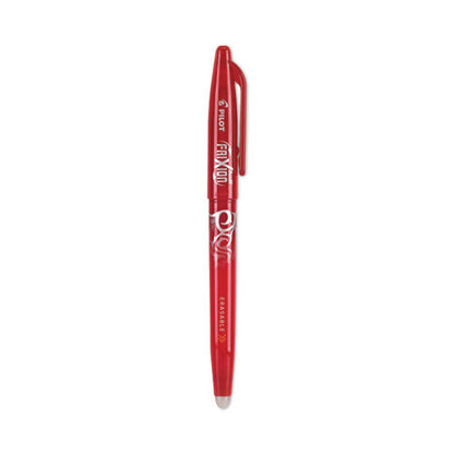 Frixion Ball Erasable Gel Pen, Stick, Fine 0.7 Mm, Red Ink, Red Barrel