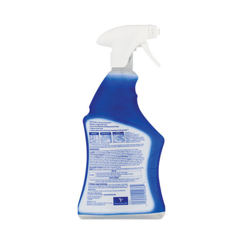 Disinfectant Power Bathroom Foamer, Liquid, Atlantic Fresh, 22 Oz Trigger Spray Bottle, 6/carton