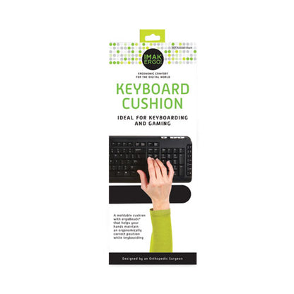 Keyboard Wrist Cushion, 17.75 X 3, Black