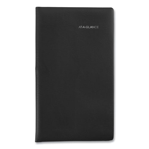 Dayminder Weekly Pocket Planner, 6 X 3.5, Black Cover, 12-month (jan To Dec): 2024