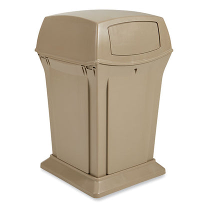 Ranger Fire-safe Container, 35 Gal, Structural Foam, Beige