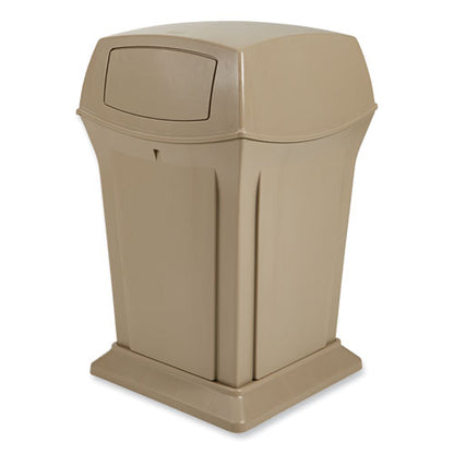 Ranger Fire-safe Container, 35 Gal, Structural Foam, Beige