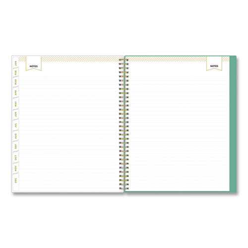 Day Designer Peyton Create-your-own Cover Weekly/monthly Planner, Floral Artwork, 11 X 8.5, White, 12-month (jan-dec): 2024