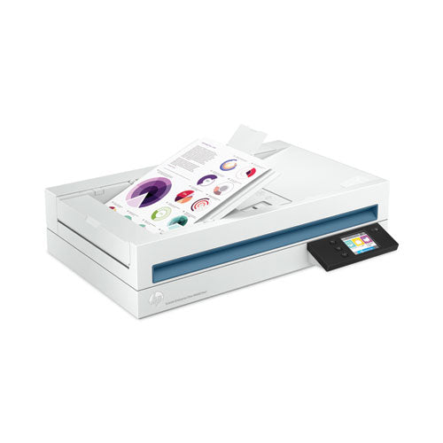 Scanjet Enterprise Flow N6600, 1200 Dpi Optical Resolution, 100-sheet Duplex Auto Document Feeder