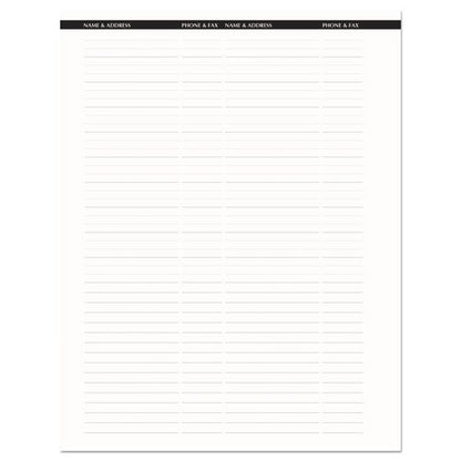 Recycled Professional Weekly Planner, 15-minute Appts, 11 X 8.5, Blue Wirebound Soft Cover, 12-month (jan To Dec): 2024