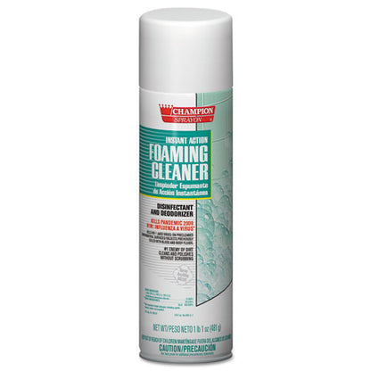 Instant Action Foaming Cleaner/disinfectant, 17 Oz, Aerosol Spray, 12/carton