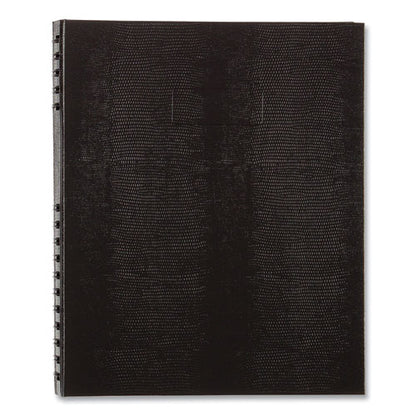 Notepro Undated Daily Planner, 10.75 X 8.5, Black Cover, Undated