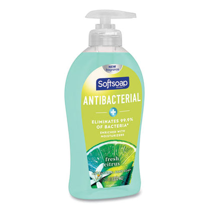 Antibacterial Hand Soap, Fresh Citrus, 11.25 Oz Pump Bottle