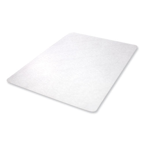 Economat All Day Use Chair Mat For Hard Floors, Flat Packed, 36 X 48, Clear