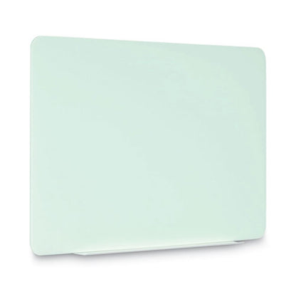 Magnetic Glass Dry Erase Board, 60 X 48, Opaque White Surface