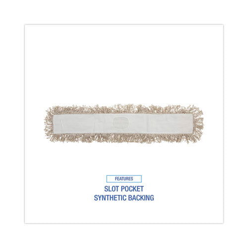 Mop Head, Dust, Cotton, 36 X 3, White