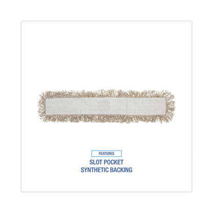 Mop Head, Dust, Cotton, 36 X 3, White