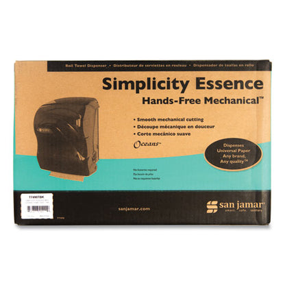 Simplicity Mechanical Roll Dispenser, 12.38 X 9.5 X 14.63, Black Pearl