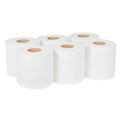 Centerfeed Hand Towel, 2-ply, 7.6 X 11.75, White, 530/roll, 6 Roll/carton