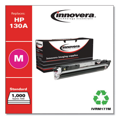 Remanufactured Magenta Toner, Replacement For 130a (cf353a), 1,000 Page-yield