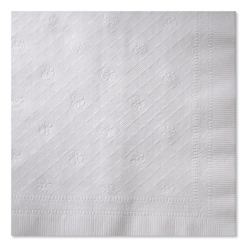 Universal Dinner Napkins, 1-ply, 17" X 17", 1/4 Fold, White, 4008/carton