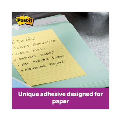 Original Pads In Canary Yellow, Note Ruled, 4" X 6", 100 Sheets/pad, 5 Pads/pack