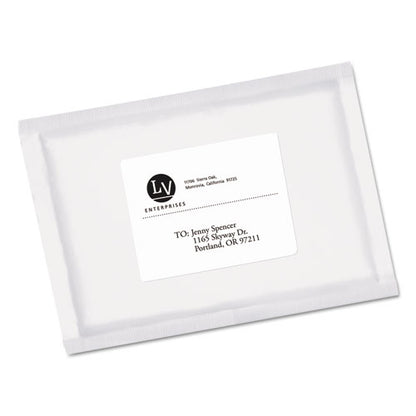 Ecofriendly Mailing Labels, Inkjet/laser Printers, 3.33 X 4, White, 6/sheet, 100 Sheets/pack