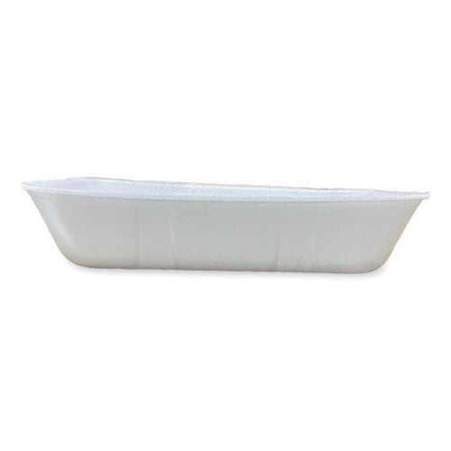 Meat Trays, #20k, 12 X 8.7 X 2.45, White, 250/carton