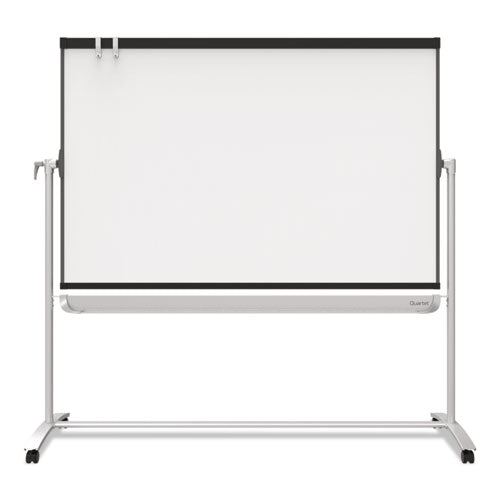 Prestige 2 Mobile Presentation Easel, 6 Ft X 4 Ft, Silver/graphite