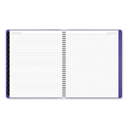 Contemporary Monthly Planner, 11.38 X 9.63, Purple Cover, 12-month (jan To Dec): 2024