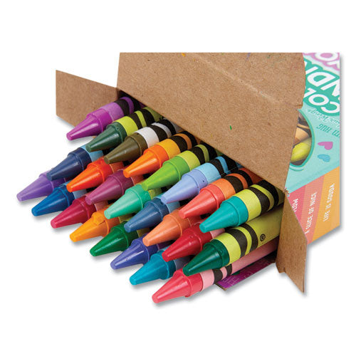 Colors Of Kindness Crayons, Assorted, 24/pack