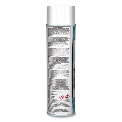 Stainless Steel Maintainer, Lemon Scent, 16 Oz Aerosol Spray, Dozen