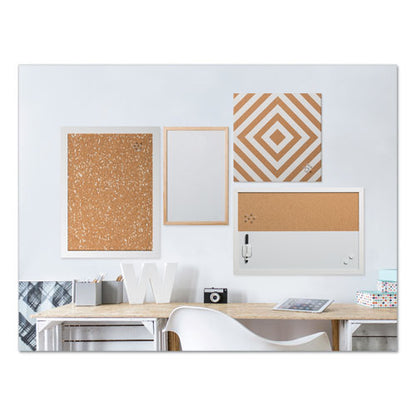 Positive Flow Neutrals Message Board Set: (2) Bulletin, (1) Bulletin/dry Erase, (1) Magnetic Dry Erase, Assorted Sizes