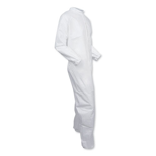 A30 Elastic-back Coveralls, White, X-large, 25/carton