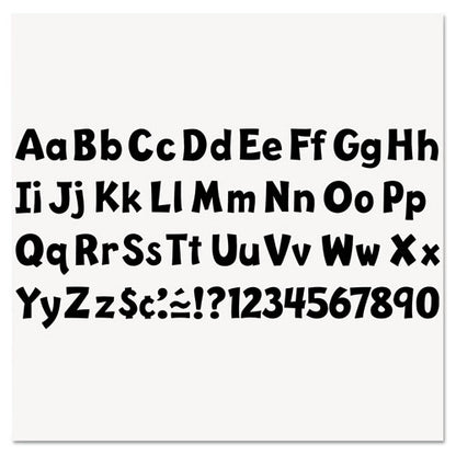 Ready Letters Playful Combo Set, Black, 4"h, 216/set