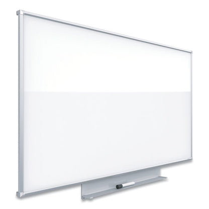 Porcelain Dry Erase Boards, Widescreen, 72 X 48, White Surface, Aluminum Frame