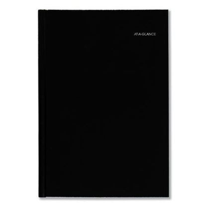 Dayminder Hard-cover Monthly Planner, Ruled Blocks, 11.75 X 8, Black Cover, 14-month (dec To Jan): 2023 To 2025