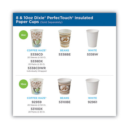 Perfectouch Hot/cold Cups, 12 Oz, White, 50/bag, 20 Bags/carton