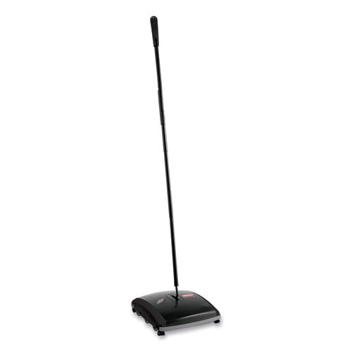 Dual Action Sweeper, 44" Steel/plastic Handle, Black/yellow