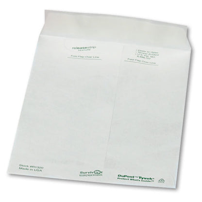 Lightweight 14 Lb Tyvek Catalog Mailers, #6 1/2, Square Flap, Redi-strip Adhesive Closure, 6 X 9, White, 100/box