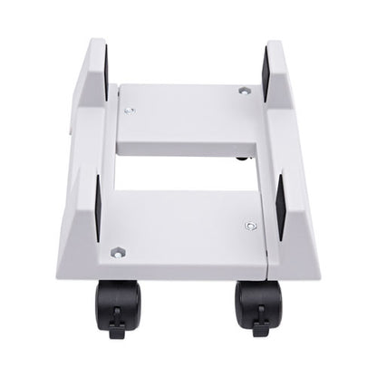 Mobile Cpu Stand, 8.75w X 10d X 5h, Light Gray