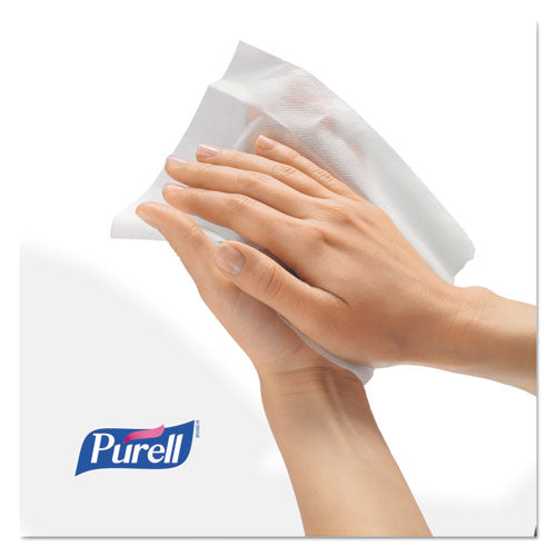 Hand Sanitizer Wipes Wall Mount Dispenser, 1,200/1,500 Wipe Capacity, 13.3 X 11 X 10.88, White