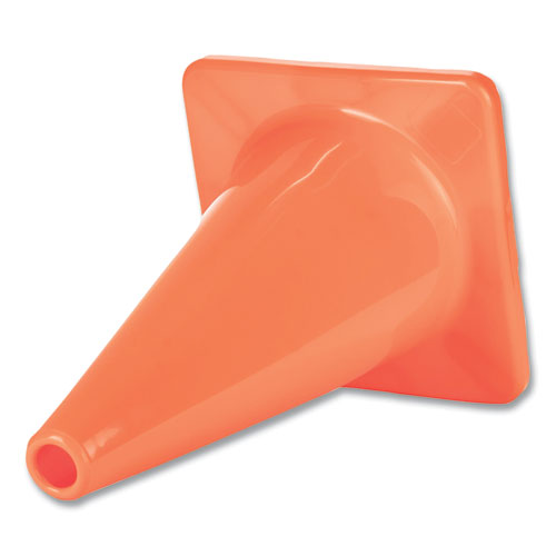 Hi-visibility Vinyl Cones, 18" Tall, Orange