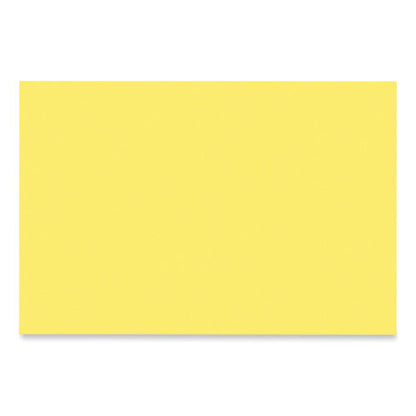 Sunworks Construction Paper, 50 Lb Text Weight, 12 X 18, Yellow, 50/pack