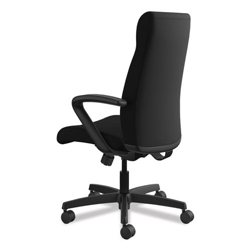 Ignition Series Executive High-back Chair, Supports Up To 300 Lb, 17" To 21" Seat Height, Black