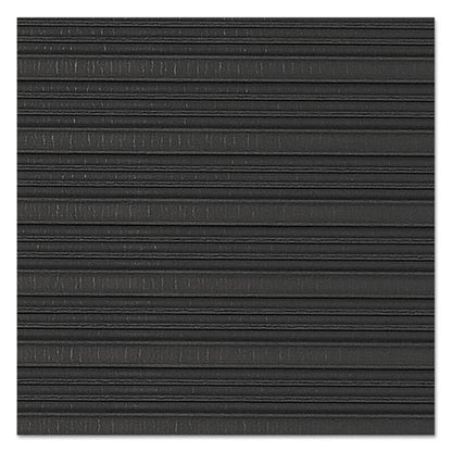 Air Step Antifatigue Mat, Polypropylene, 24 X 36, Black