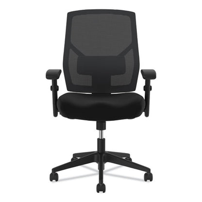 Vl581 High-back Task Chair, Supports Up To 250 Lb, 18" To 22" Seat Height, Black