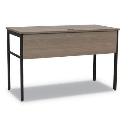 Urban Series Desk Workstation, 59" X 23.75" X 29.5", Natural Walnut