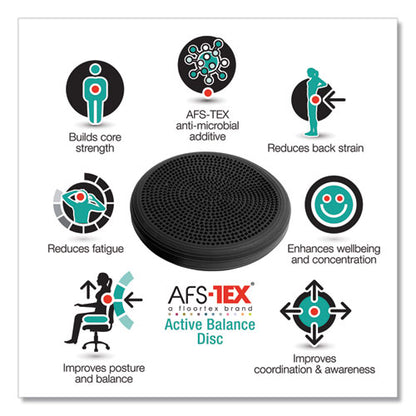 Ats-tex Active Balance Disc, 13 Diameter X 3h, Midnight Black